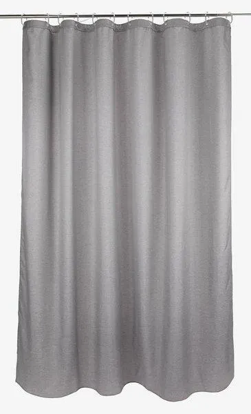 Suihkuverho VIBBLE 180x200 harmaa