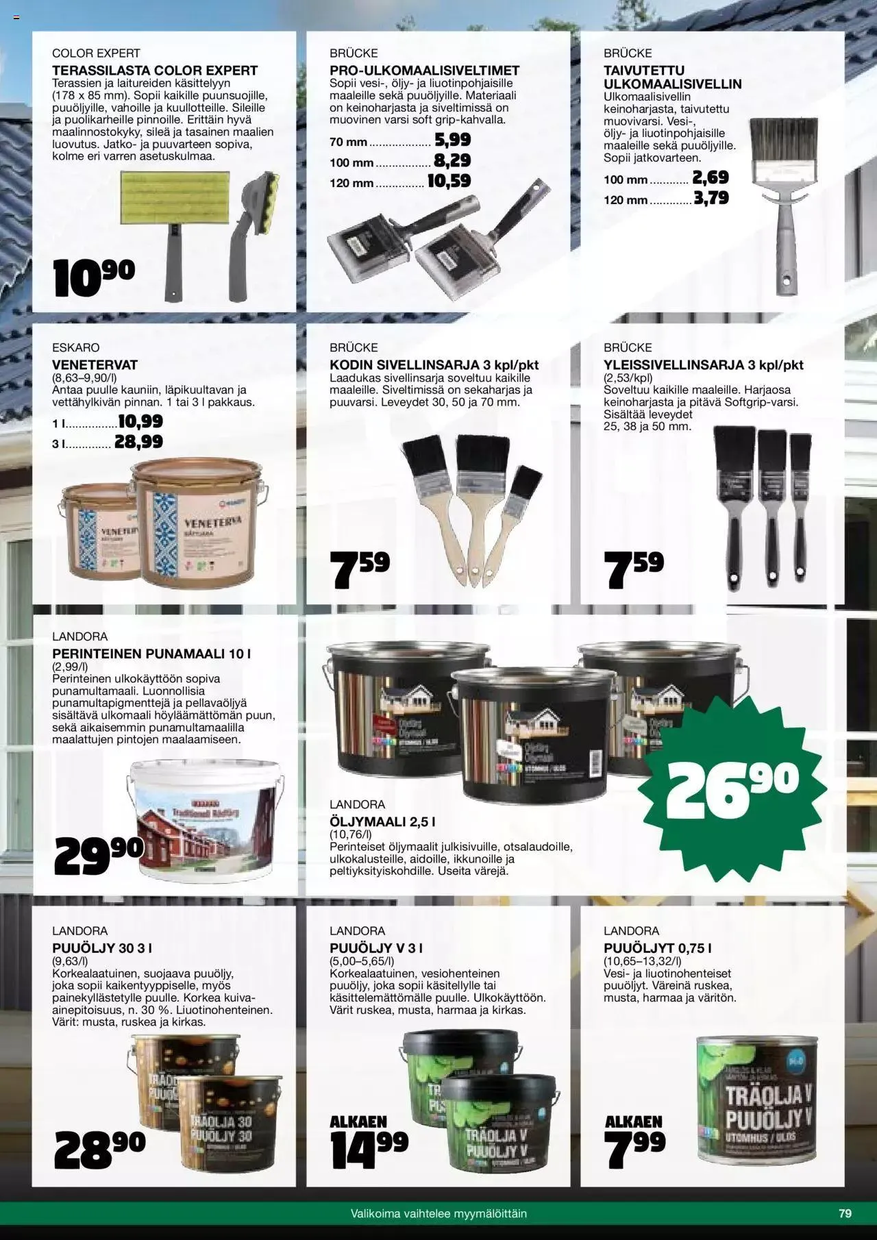 Tokmanni - Kesä 2024 voimassa alkaen 1. huhtikuuta - 31. joulukuuta 2024 - Tarjouslehti sivu 79
