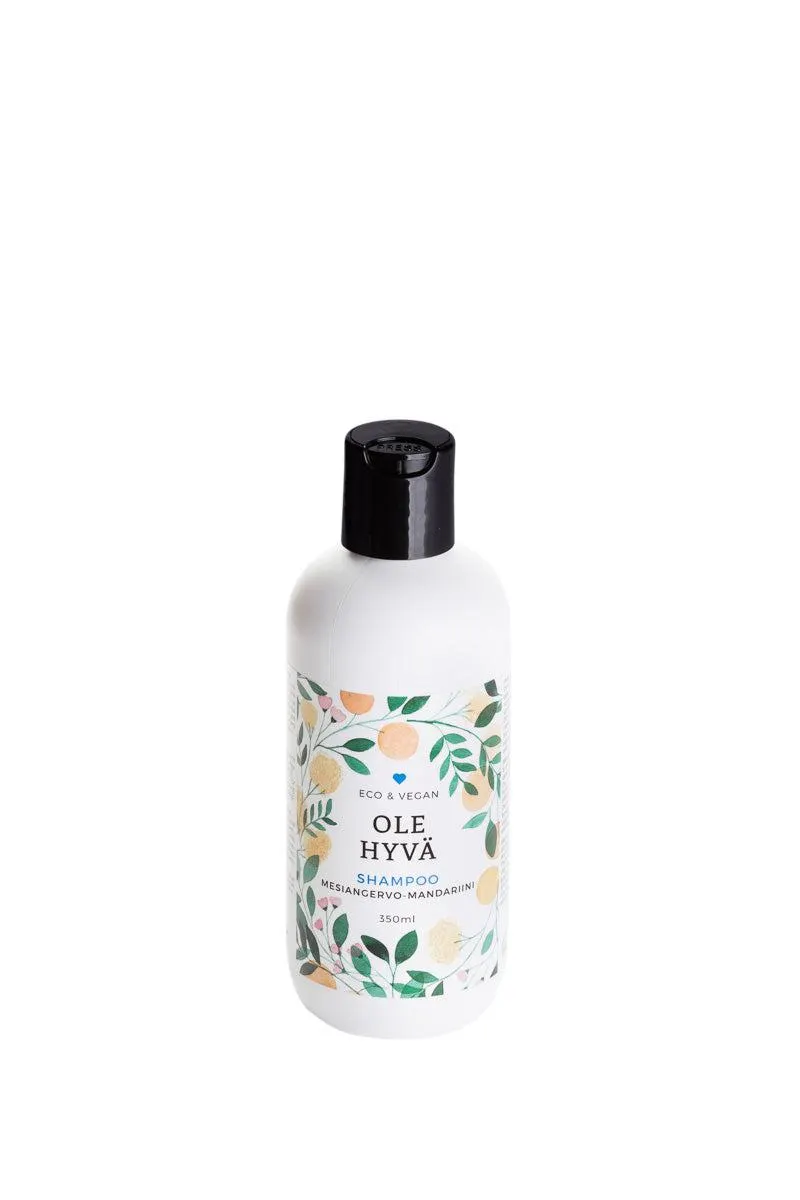 Shampoo, mesiangervo-mandariini, 350 ml