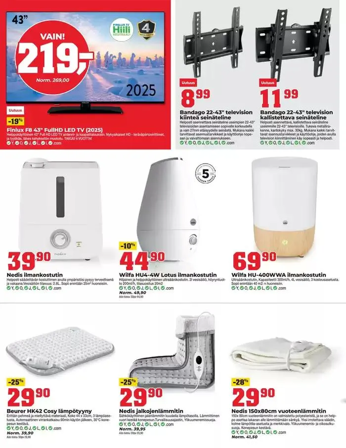 Eksklusiivisia diilejä ja löytöjä voimassa alkaen 22. tammikuuta - 5. helmikuuta 2025 - Tarjouslehti sivu 10