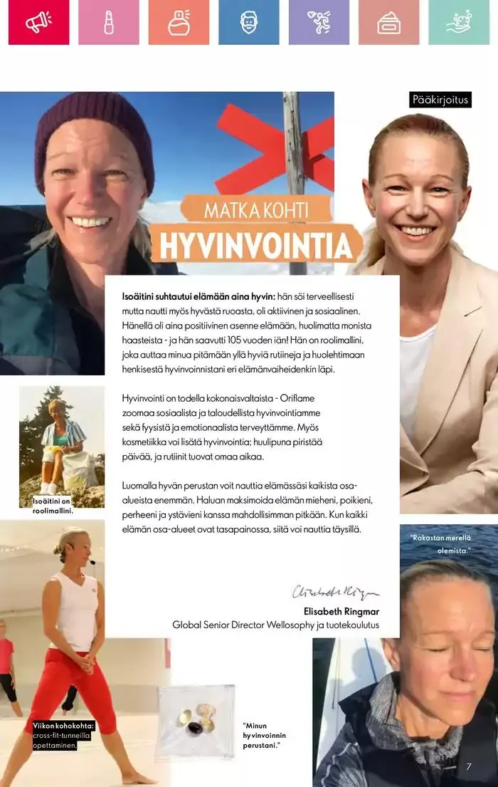 Oriflame tarjoukset voimassa alkaen 9. maaliskuuta - 29. maaliskuuta 2025 - Tarjouslehti sivu 7