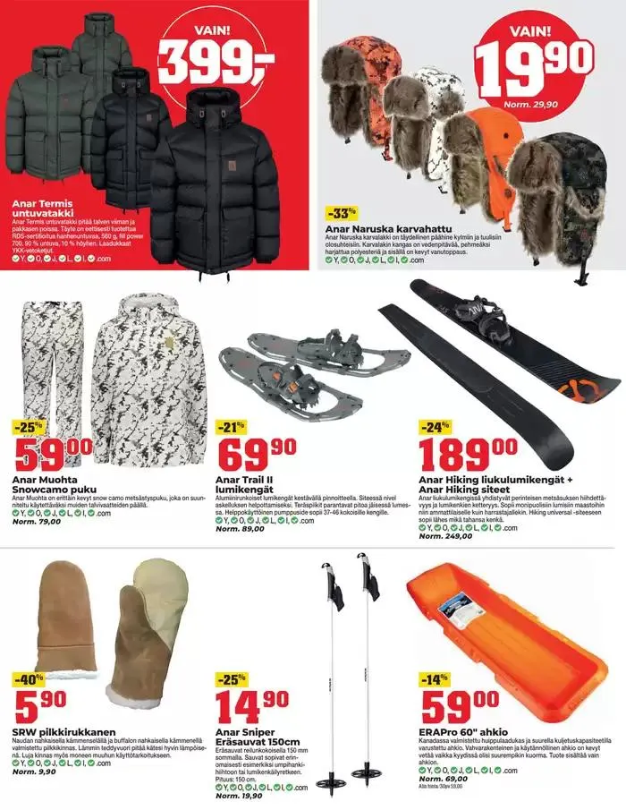 Eksklusiivisia diilejä ja löytöjä voimassa alkaen 22. tammikuuta - 5. helmikuuta 2025 - Tarjouslehti sivu 6