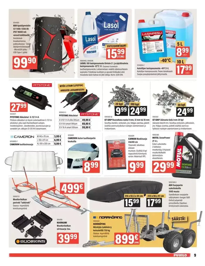 Puuiloa kaikkeen arkeen voimassa alkaen 6. tammikuuta - 13. tammikuuta 2025 - Tarjouslehti sivu 15