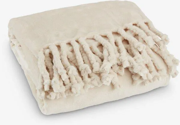 Fleecehuopa BONDEROSE 130x170 beige