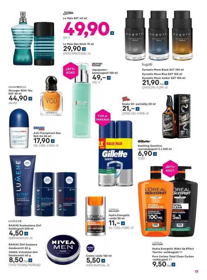 Sokos 3plus1-kuvasto syksy 2024 voimassa alkaen 25. syyskuuta - 9. lokakuuta 2024 - Tarjouslehti sivu 17