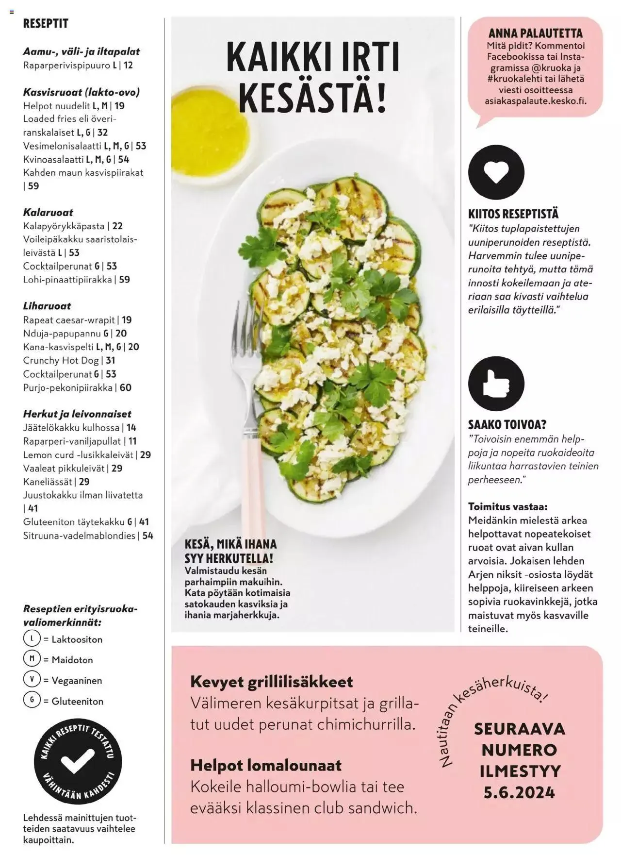 K-Citymarket - K-Ruoka voimassa alkaen 24. huhtikuuta - 4. kesäkuuta 2024 - Tarjouslehti sivu 64