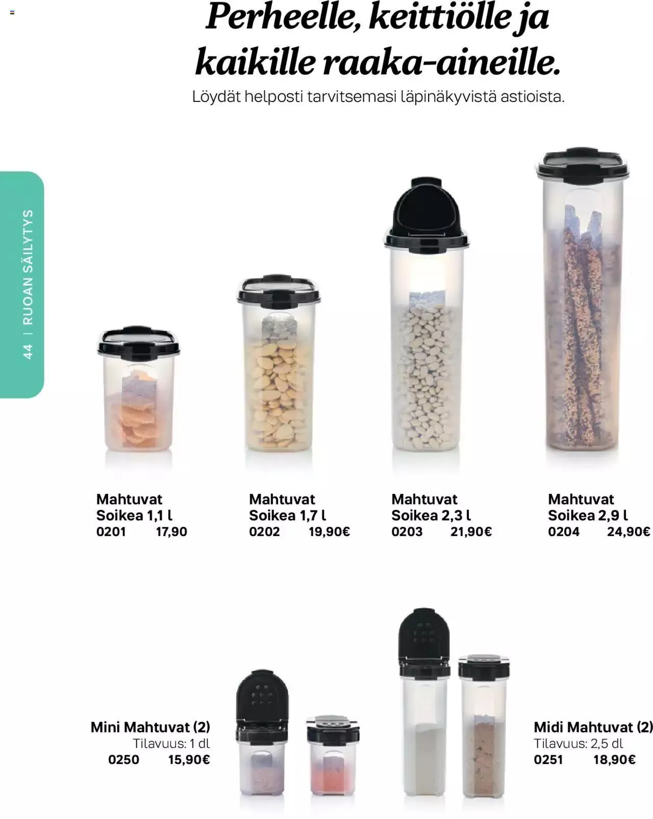 Tupperware - Kevät / Kesä 2023 voimassa alkaen 6. maaliskuuta - 31. joulukuuta 2023 - Tarjouslehti sivu 44