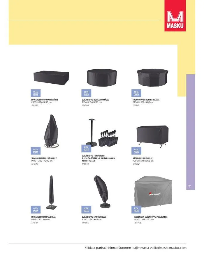 Kesa 2024 voimassa alkaen 20. maaliskuuta - 31. elokuuta 2024 - Tarjouslehti sivu 97