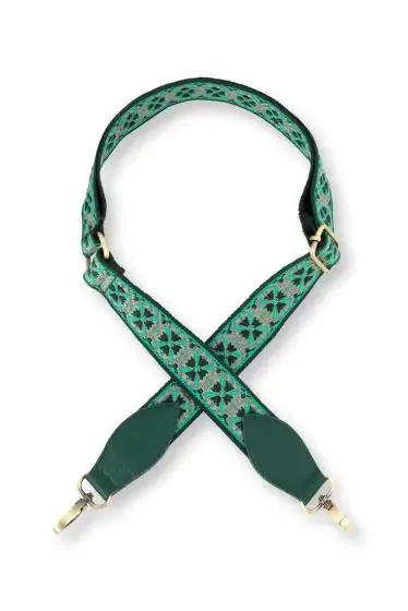 Pip Studio laukkuhihna Embroidery Flower Green