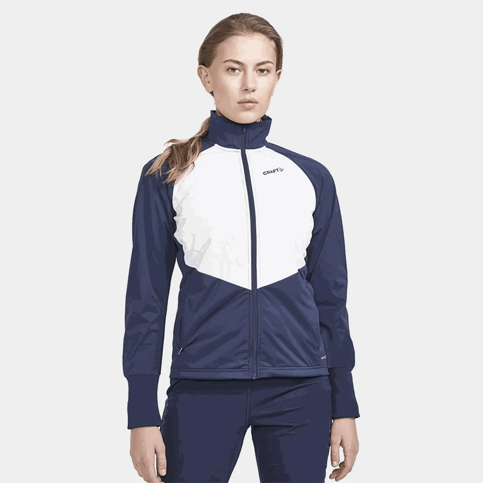 Adv Nordic Training Jacket 24/25, naisten hiihtotakki - Sininen
