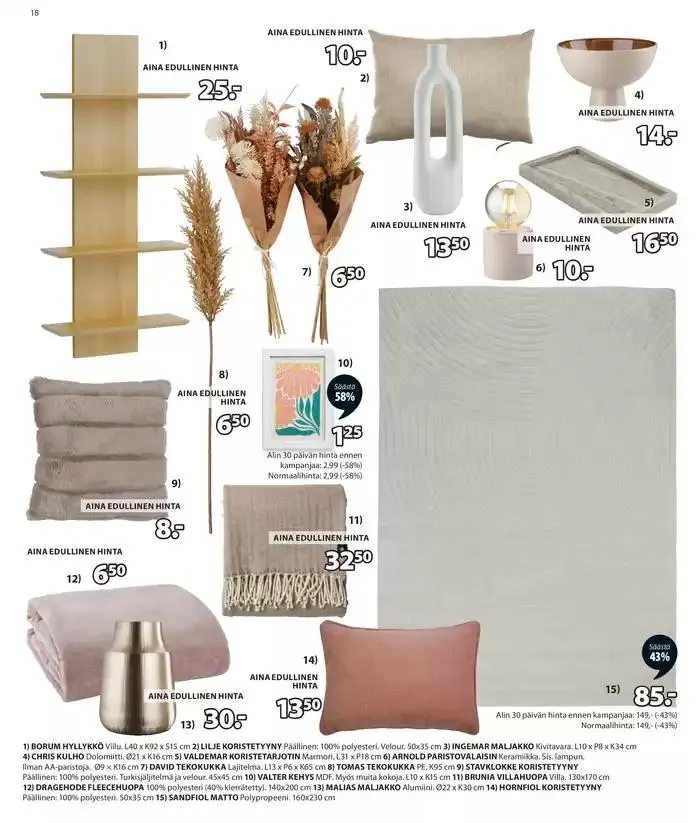 Viikon tarjoukset voimassa alkaen 30. tammikuuta - 13. helmikuuta 2025 - Tarjouslehti sivu 19