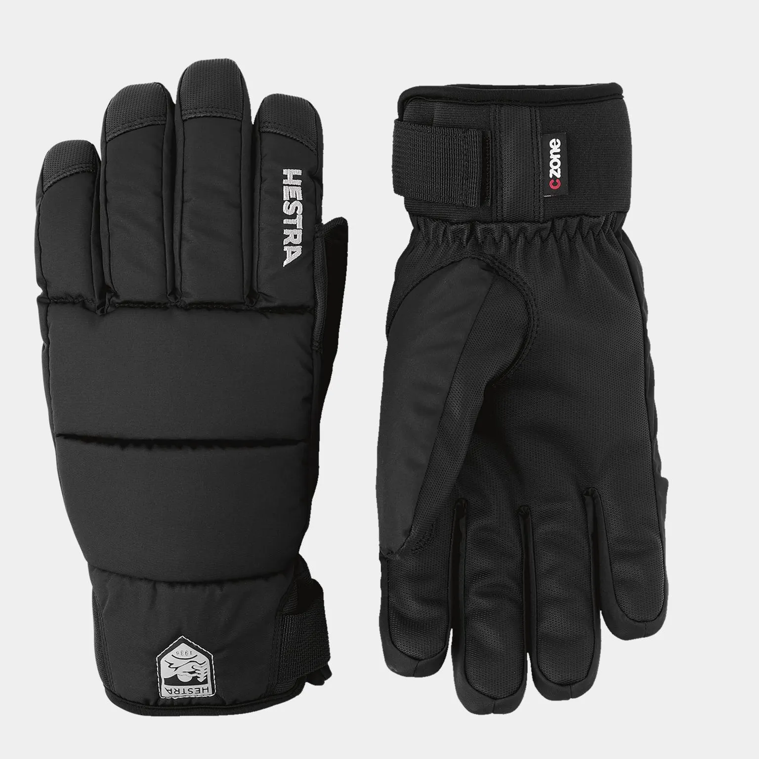 Alpine Glove Czone Frost primaloft - 5 finger 25/26, skihanske, snowboardhanske - Svart