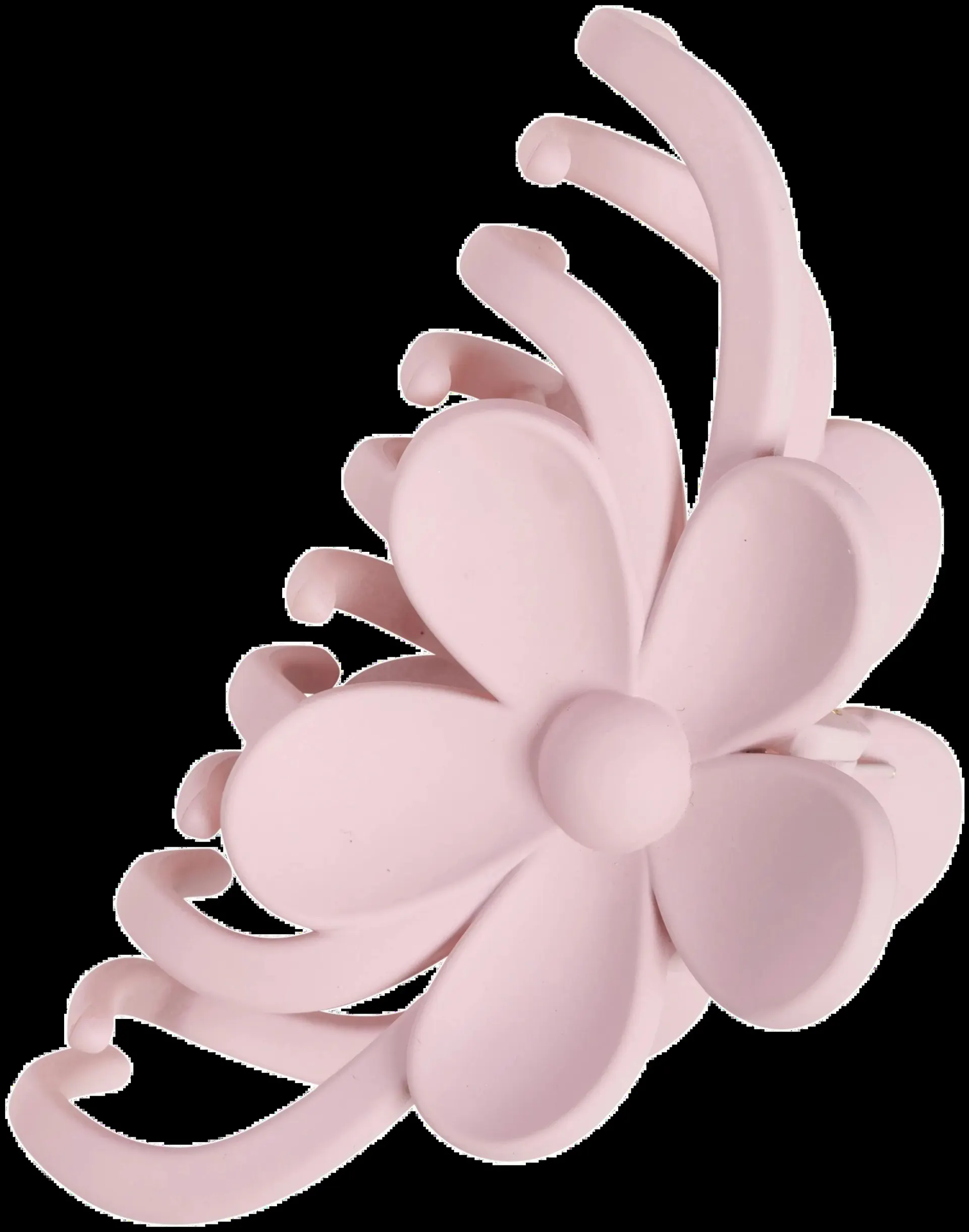 Cailap Kukkahiussolki 9,5 cm vaaleanpunainen