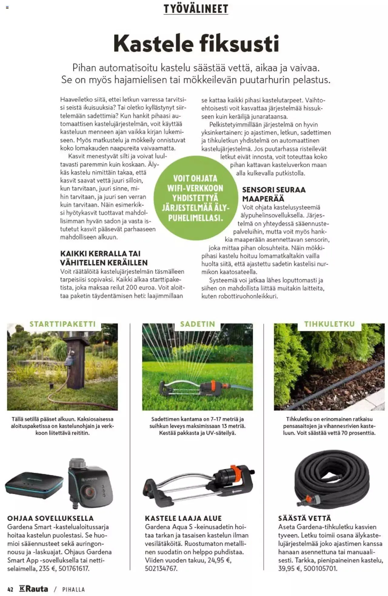 K-Rauta - Pihalla 2023 voimassa alkaen 27. maaliskuuta - 31. joulukuuta 2023 - Tarjouslehti sivu 42