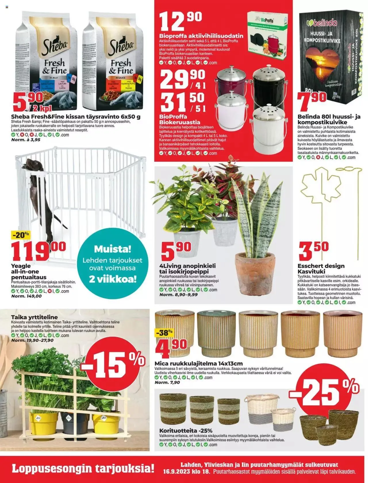 Kärkkäinen - Tarjoukset Keski - Pohjanmaan painos voimassa alkaen 13. syyskuuta - 26. syyskuuta 2023 - Tarjouslehti sivu 10