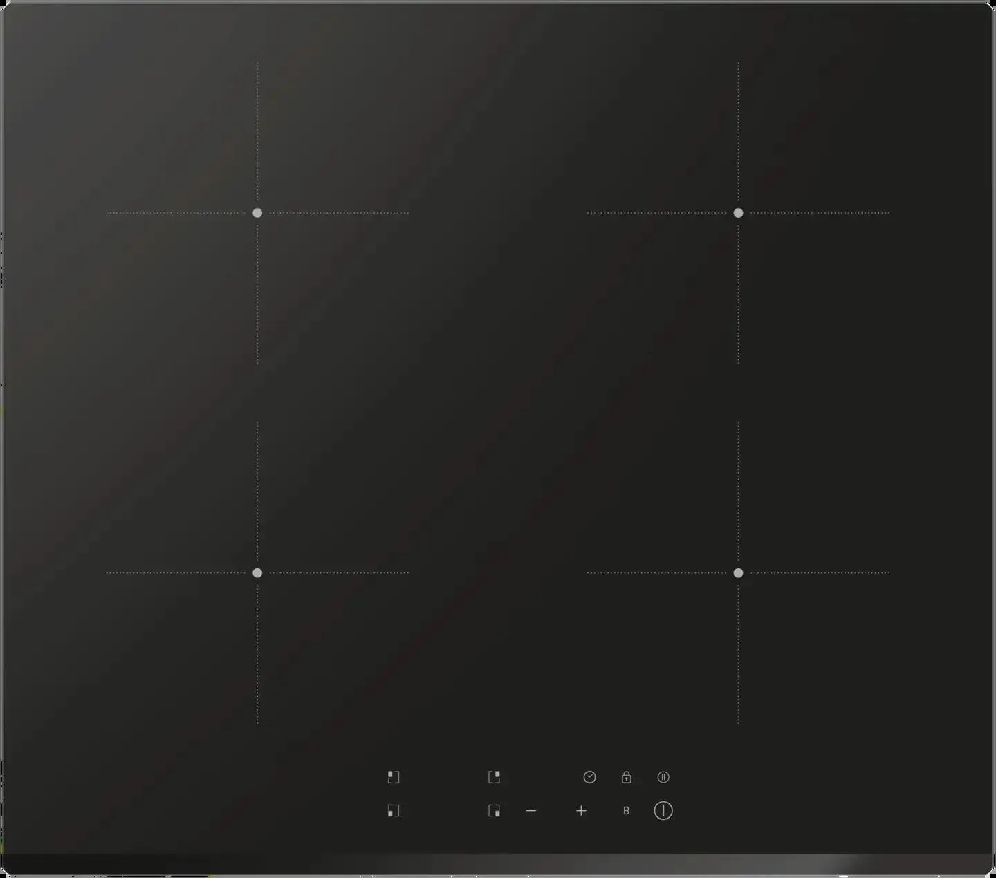 Hoover induktiotaso H-HOB 300 musta