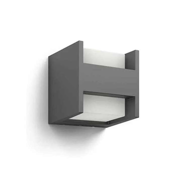 PHILIPS ARBOUR ULKOSEINÄVALAISIN ANTRASIITTI 2X4.5W IP44 2700K