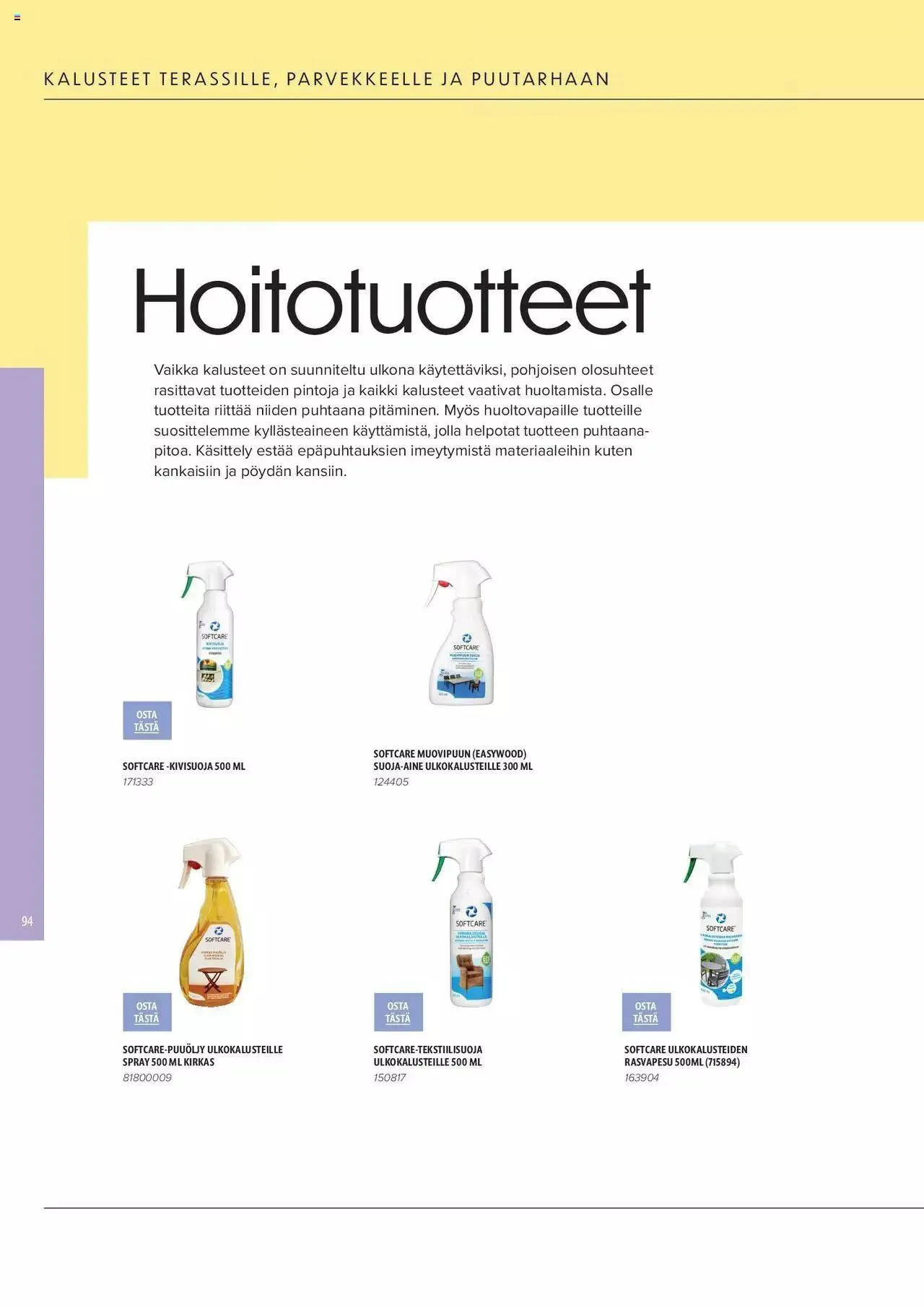 Masku tarjoukset - KESÄ 2024 voimassa alkaen 1. huhtikuuta - 31. joulukuuta 2024 - Tarjouslehti sivu 94