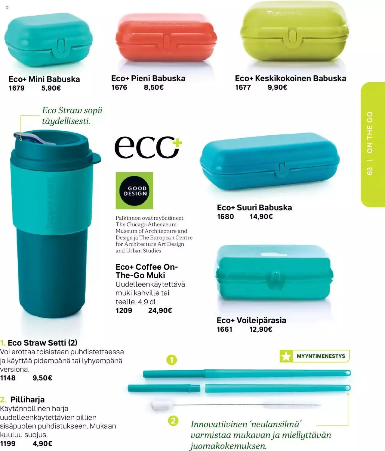 Tupperware - Kevät / Kesä 2023 voimassa alkaen 6. maaliskuuta - 31. joulukuuta 2023 - Tarjouslehti sivu 63