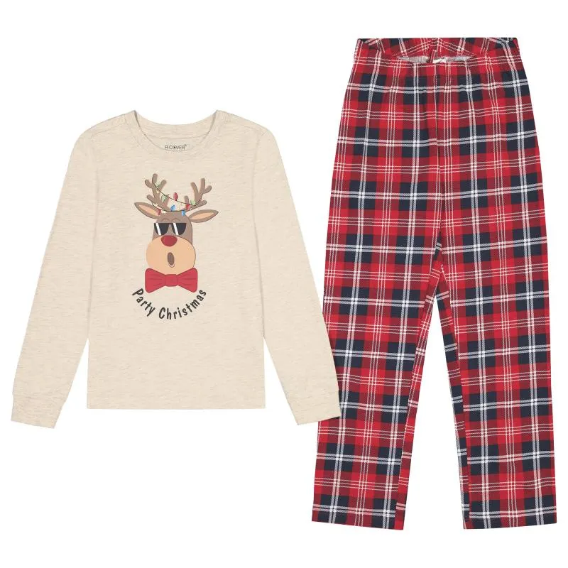 Isompien lasten perhepyjama R-Cover Heka Poro