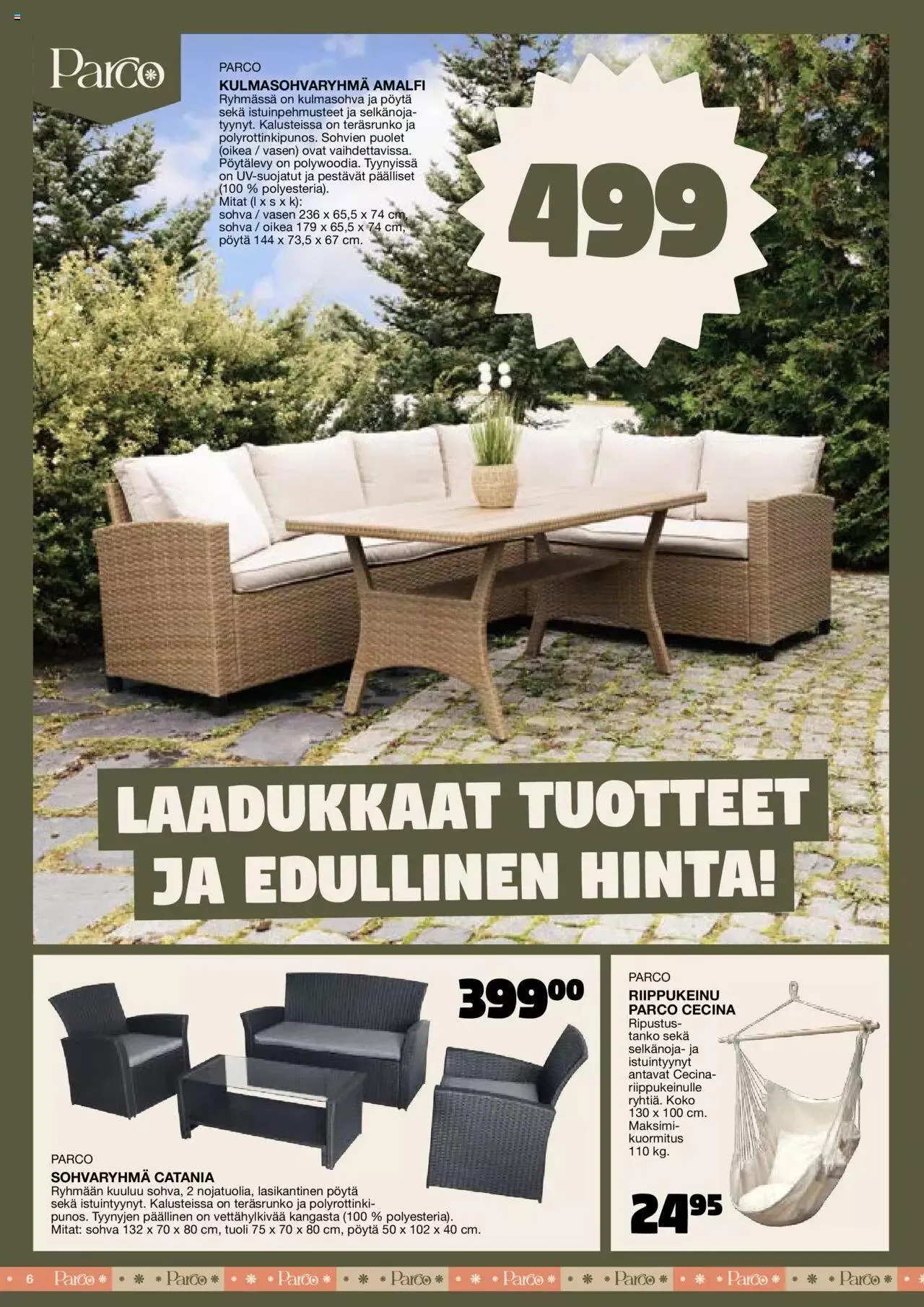 Tokmanni - Kesä 2024 voimassa alkaen 1. huhtikuuta - 31. joulukuuta 2024 - Tarjouslehti sivu 6