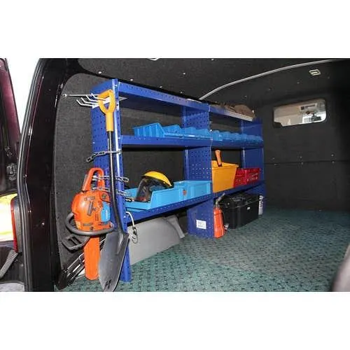 Pakettiautohyllykön hylly 1260x300mm