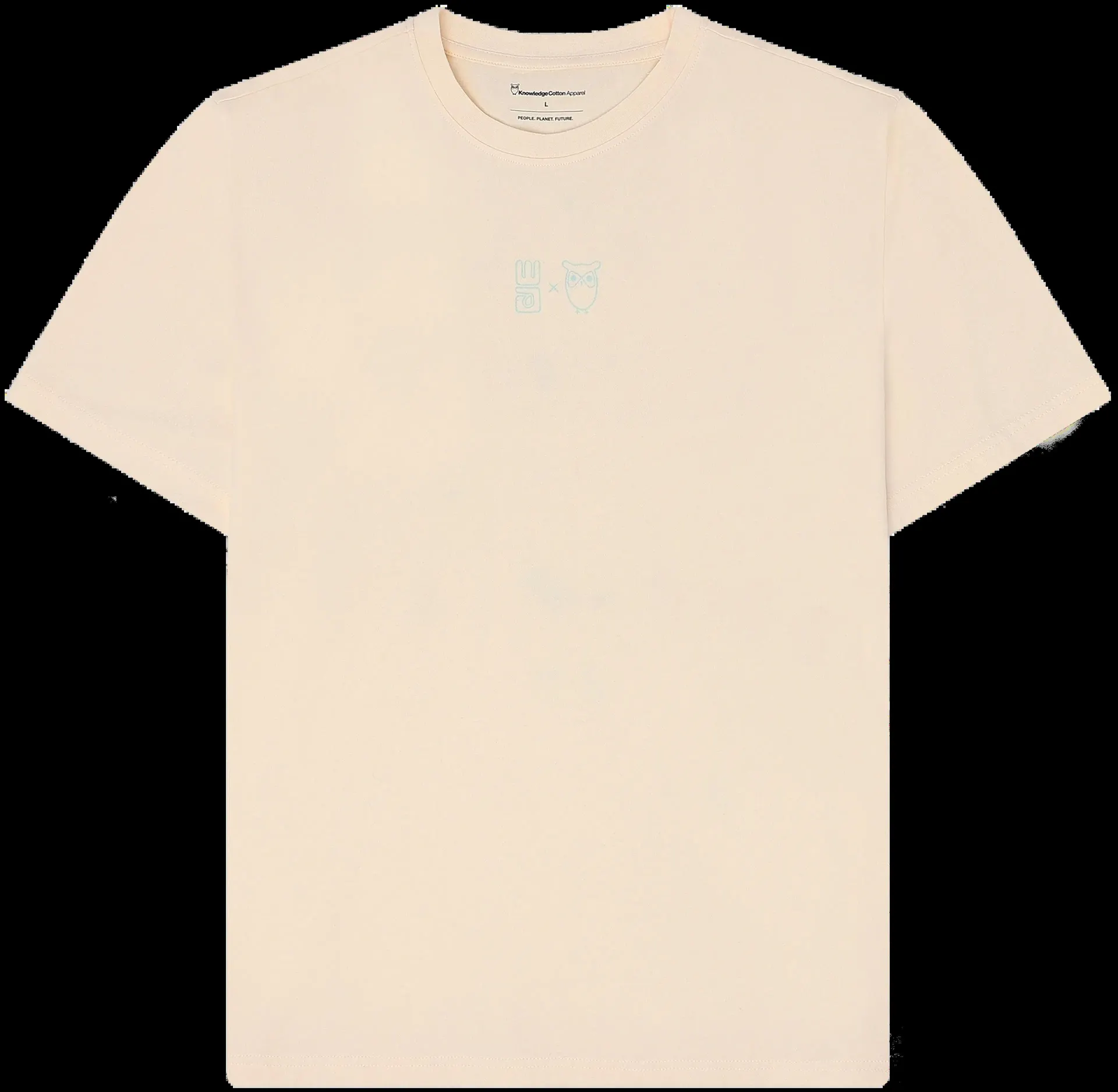 Knowledge cotton apparel Water i Life t-paita