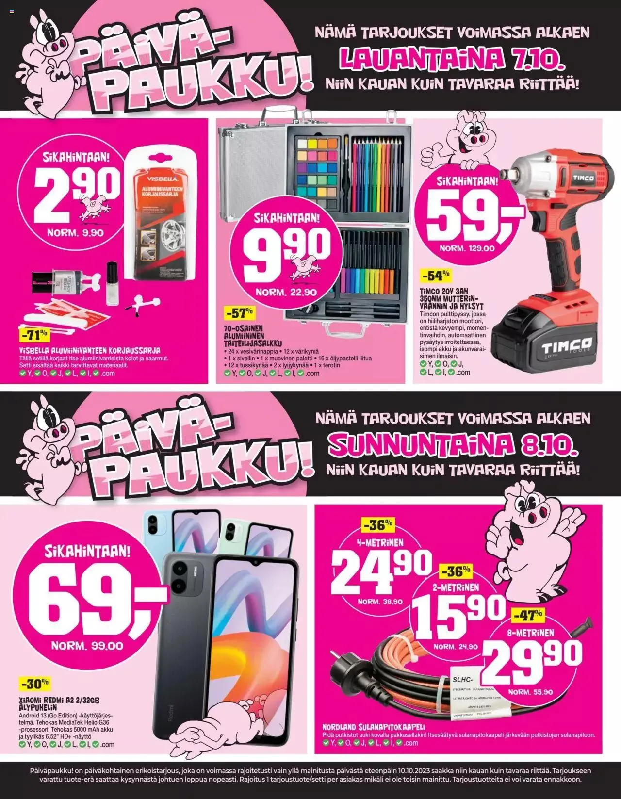 Kärkkäinen - Tarjoukset Keski-Suomen painos voimassa alkaen 27. syyskuuta - 10. lokakuuta 2023 - Tarjouslehti sivu 34