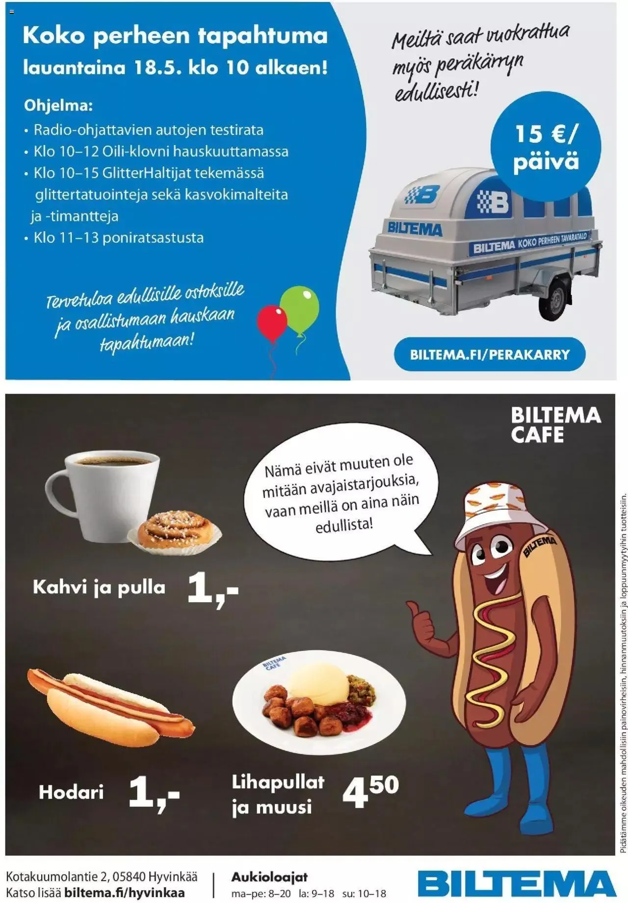 Biltema - Biltema Hyvinkään avajaisesite voimassa alkaen 17. toukokuuta - 19. toukokuuta 2024 - Tarjouslehti sivu 12