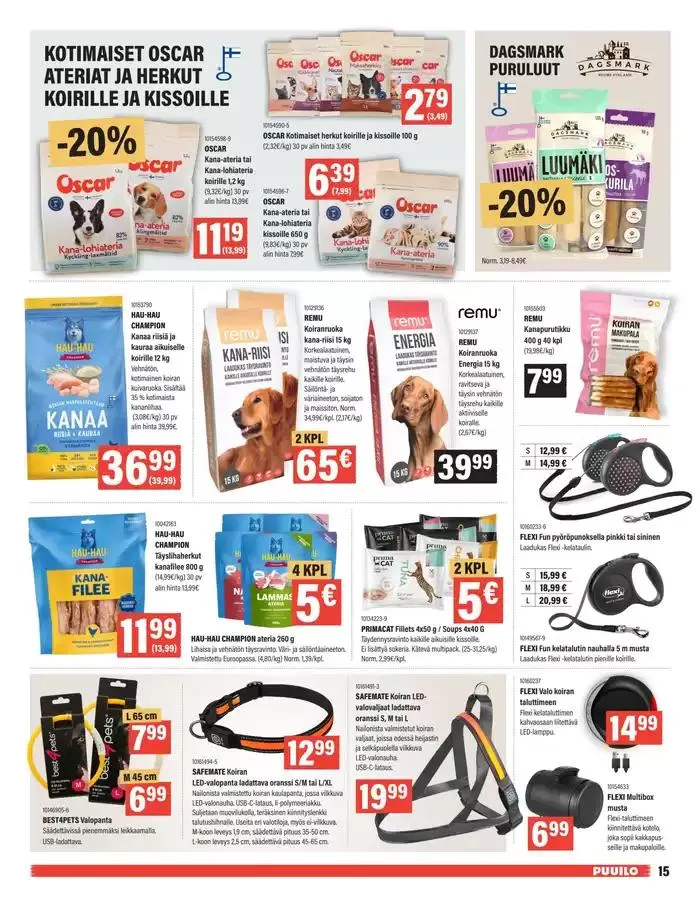 Puuiloa kaikkeen arkeen voimassa alkaen 14. lokakuuta - 28. lokakuuta 2024 - Tarjouslehti sivu 6