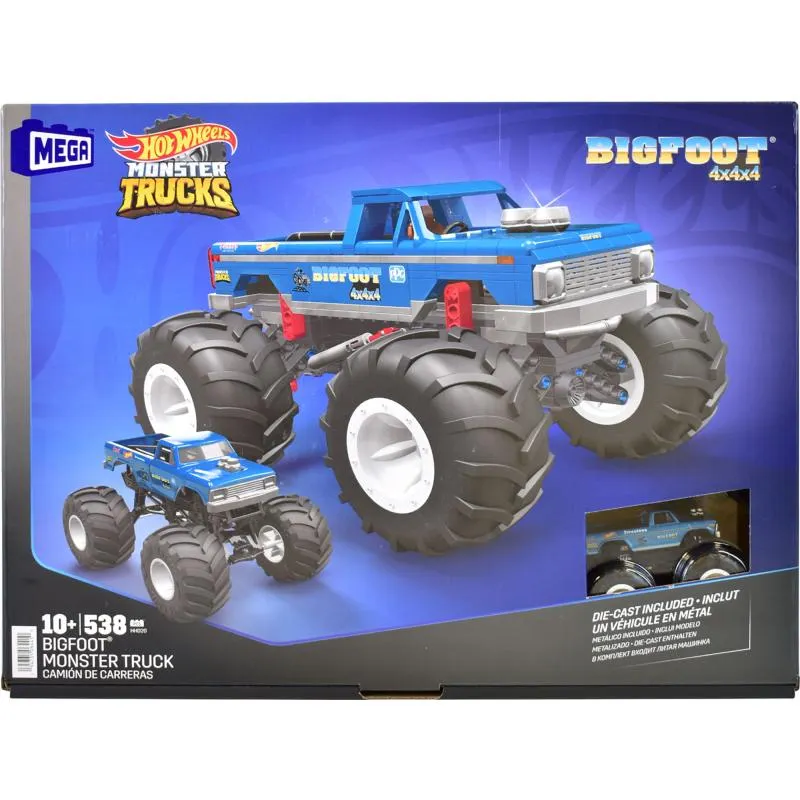 Rakennussetti Hot Wheels MEGA Monster truck Bigfoot