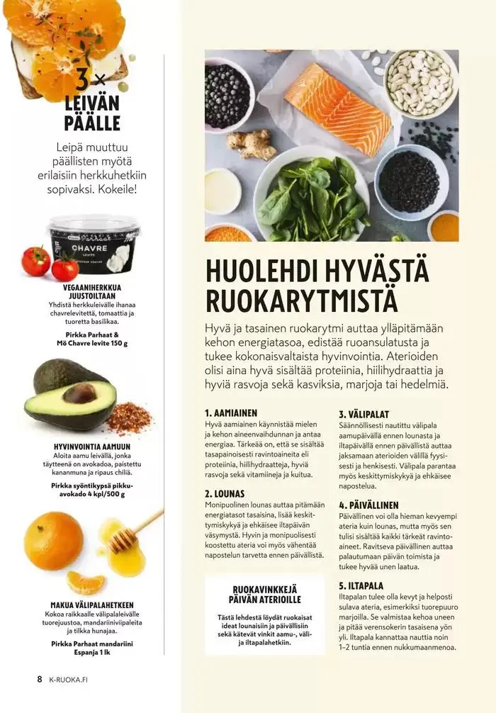 K-Ruoka 1/2025 voimassa alkaen 5. helmikuuta - 19. helmikuuta 2025 - Tarjouslehti sivu 8