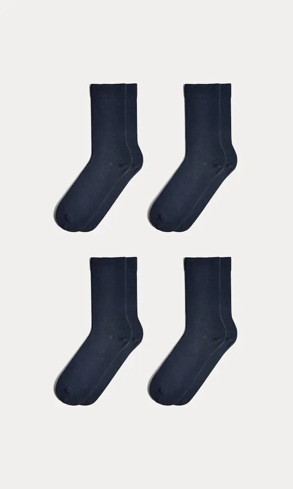 4 -pack sukat puuvillaa