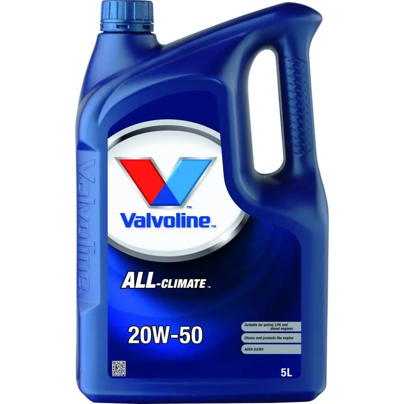 Moottoriöljy Valvoline All Climate 20W50, 5 l