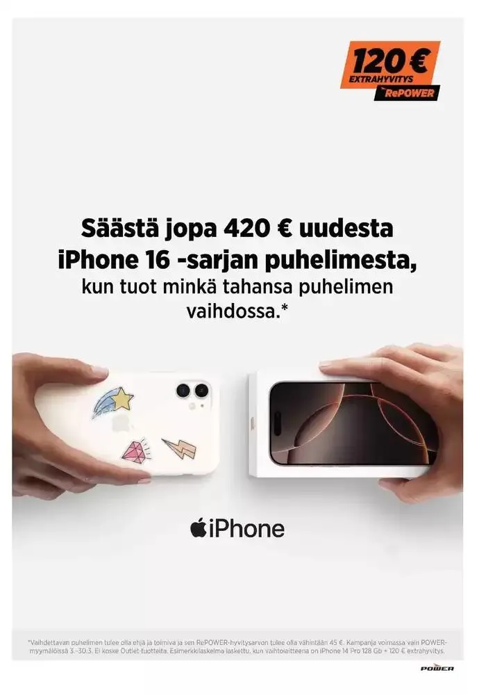 Power tarjoukset voimassa alkaen 24. helmikuuta - 20. huhtikuuta 2025 - Tarjouslehti sivu 6