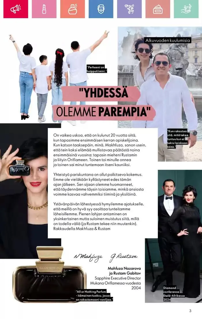 Oriflame tarjoukset voimassa alkaen 26. tammikuuta - 9. helmikuuta 2025 - Tarjouslehti sivu 3