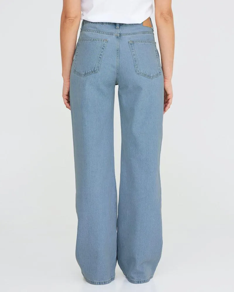 Wide -farkut korkealla vyötäröllä