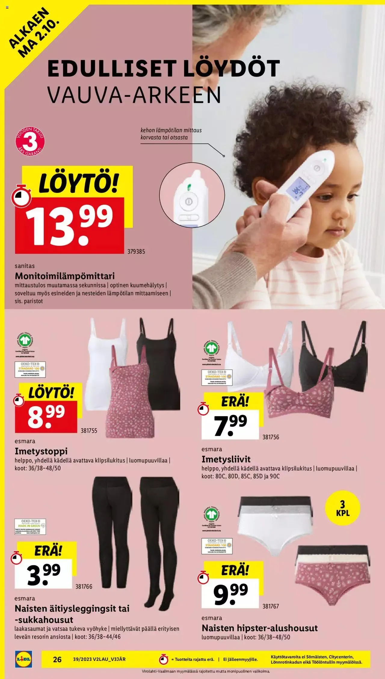 Lidl tarjoukset voimassa alkaen 28. syyskuuta - 4. lokakuuta 2023 - Tarjouslehti sivu 32