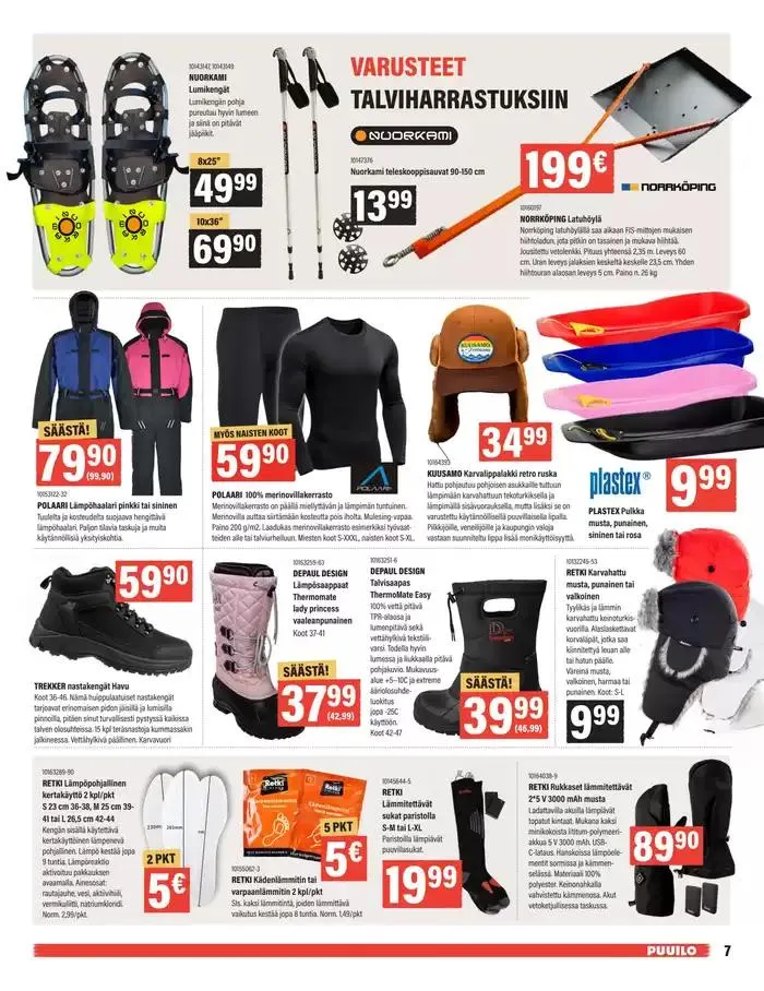 Puuiloa kaikkeen arkeen voimassa alkaen 6. tammikuuta - 13. tammikuuta 2025 - Tarjouslehti sivu 13