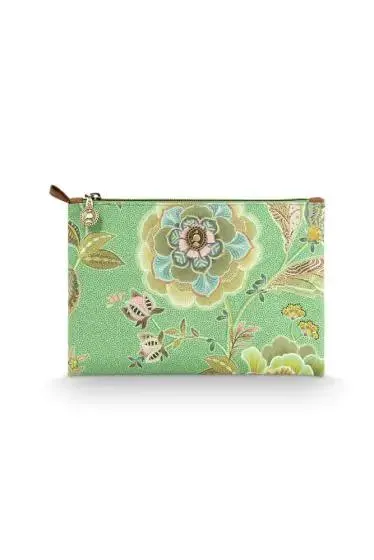 Pip Studio kosmetiikkalaukku Charly Medium Matata Green