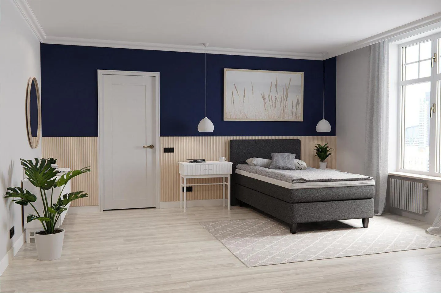 jenkkisänky 120x200 cm + pääty