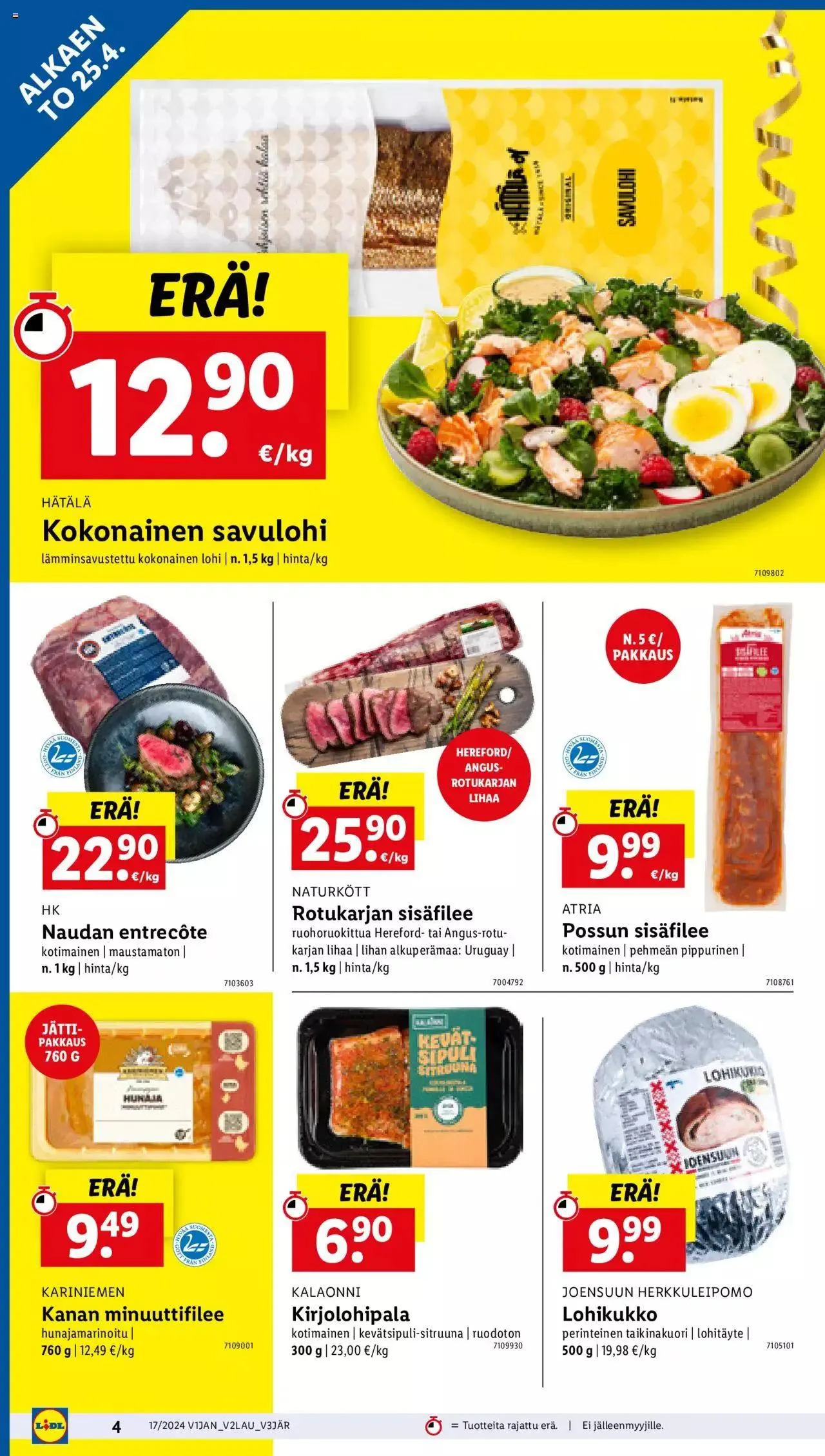 Lidl tarjoukset voimassa alkaen 25. huhtikuuta - 1. toukokuuta 2024 - Tarjouslehti sivu 6