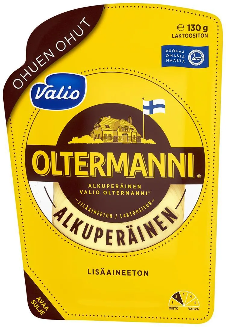 Valio Oltermanni® ohuen ohut e130 g viipale