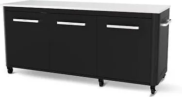 Cozze Outdoor Kitchen -ulkokeittiö / pöytä, kolmella ovella