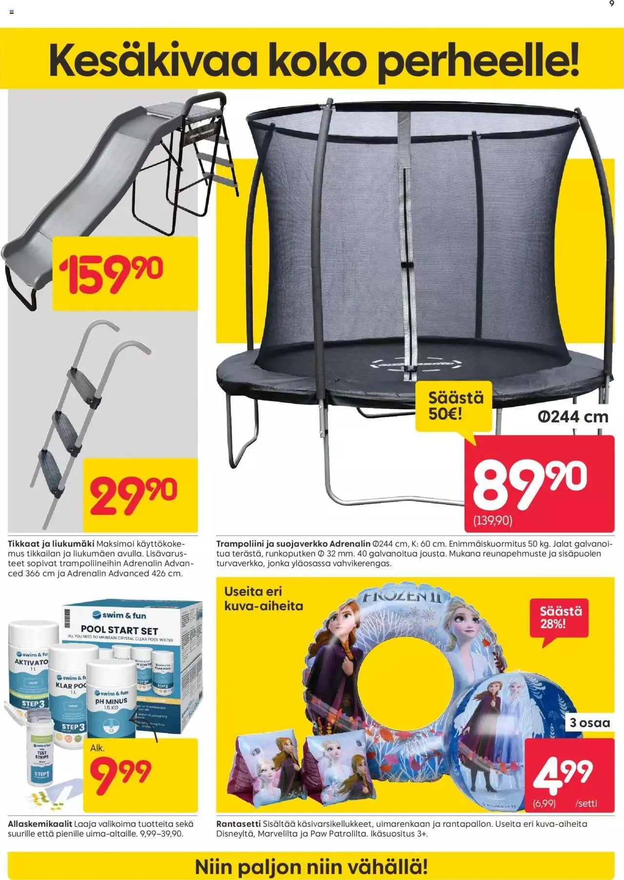 Rusta tarjoukset voimassa alkaen 27. toukokuuta - 2. kesäkuuta 2024 - Tarjouslehti sivu 9