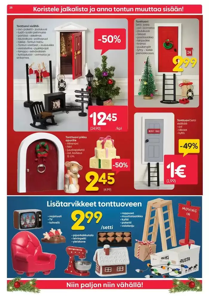 Black week voimassa alkaen 26. marraskuuta - 1. joulukuuta 2024 - Tarjouslehti sivu 28