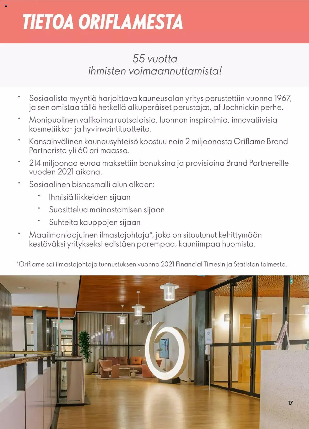 Oriflame Täydellinen Startti voimassa alkaen 28. elokuuta - 31. joulukuuta 2023 - Tarjouslehti sivu 17