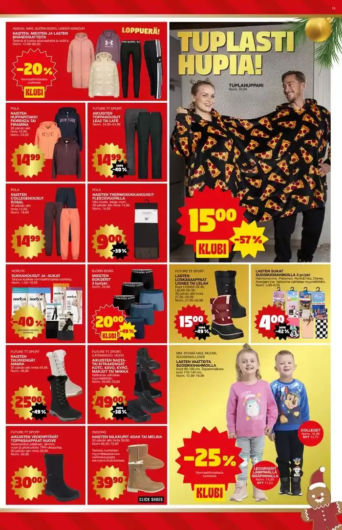 Tarjoussanomat voimassa alkaen 25. marraskuuta - 9. joulukuuta 2024 - Tarjouslehti sivu 15