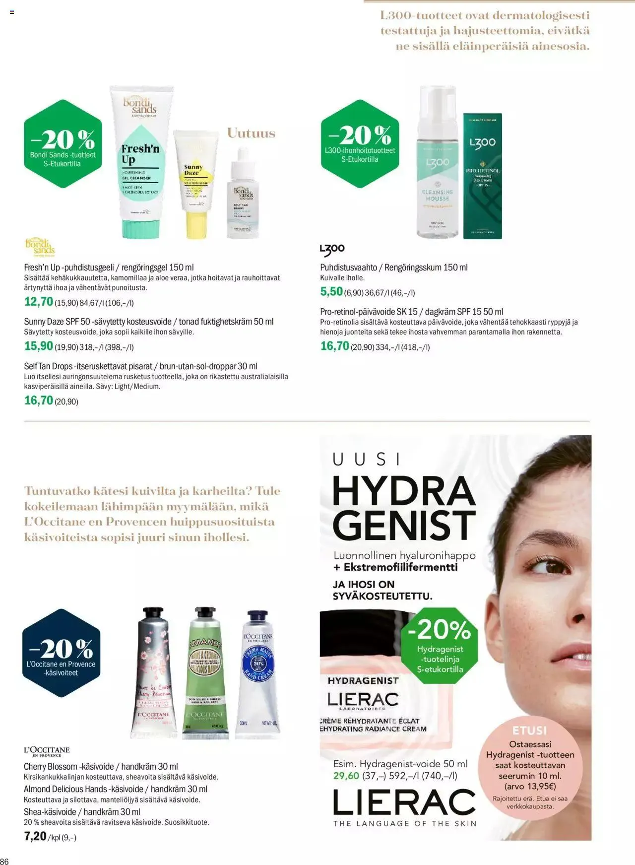 Sokos tarjoukset voimassa alkaen 4. syyskuuta - 8. lokakuuta 2023 - Tarjouslehti sivu 86