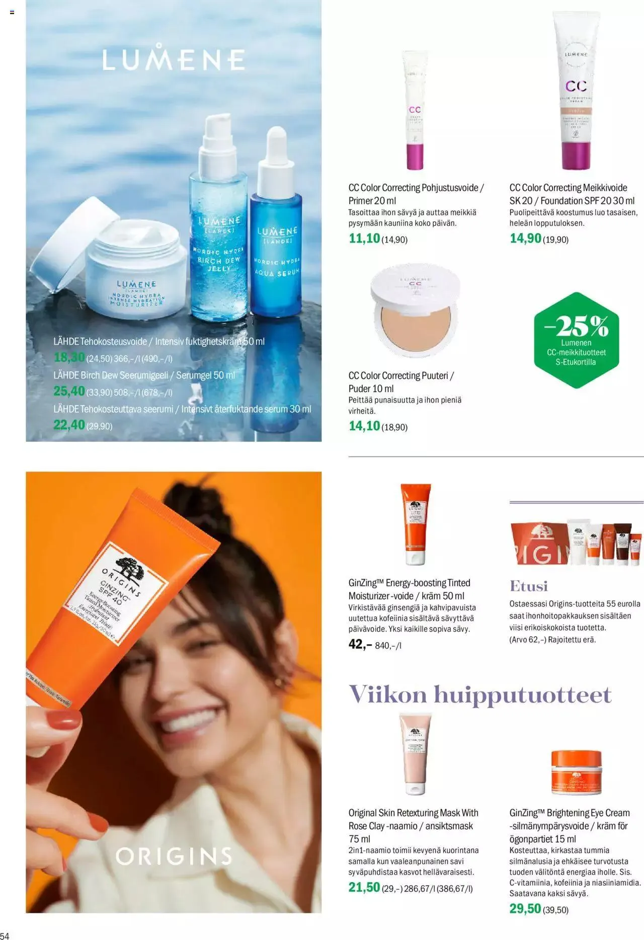 Sokos tarjoukset voimassa alkaen 4. syyskuuta - 8. lokakuuta 2023 - Tarjouslehti sivu 54